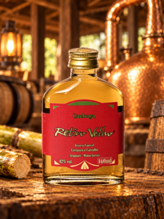 Cachaça Retiro Velho Garrafinha de Bolso